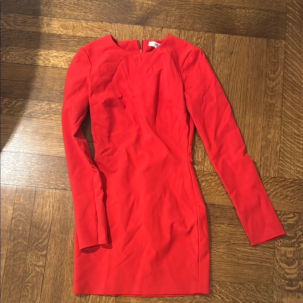 Elegant Red Women's Dress